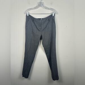 Love Moschino Charcoal Dress Pants Size 8 Wool Blend Career Capsule Wardrobe